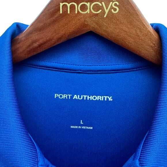 PHI GAMMA Port Authority Short Sleeve Polo Shirt Sz Large - Picture 4 of 5